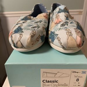 Sold Out Disney Toms Blue Cinderella Classic